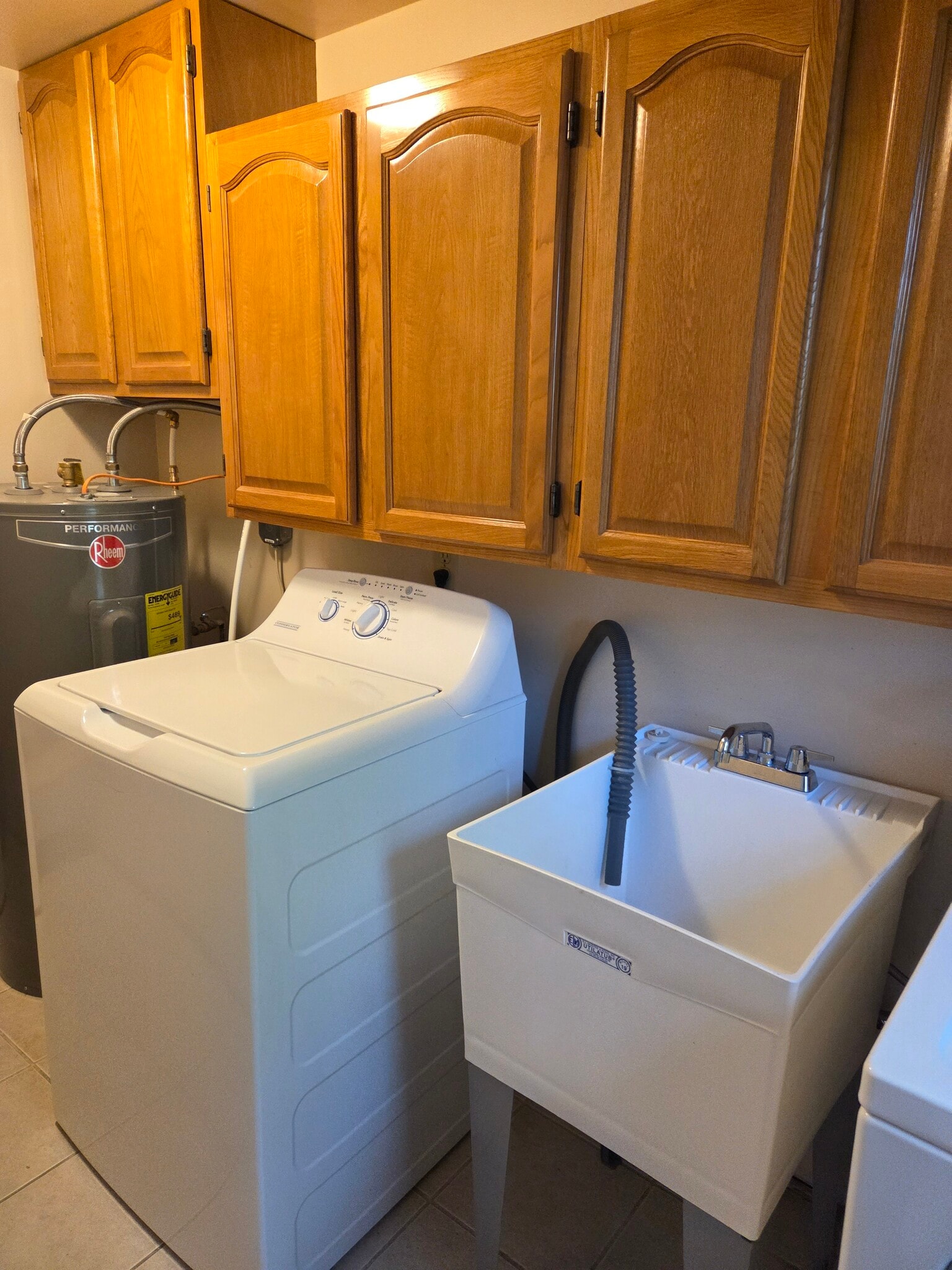 Washer, dryer & laundry tub included - 496 Mercer Rd