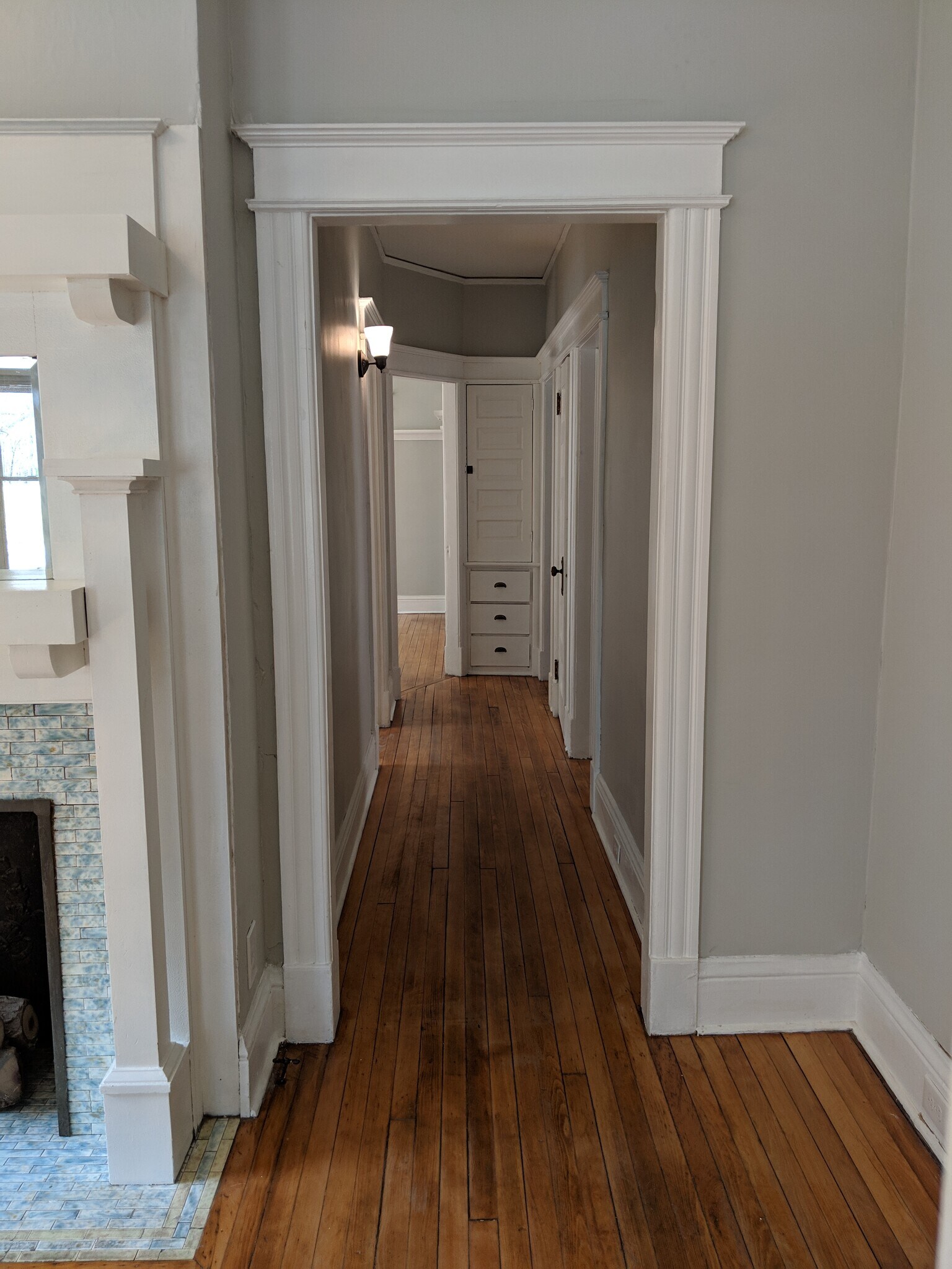 View down the Hallway - 32 Pawling Avenue