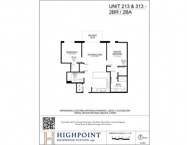 Floorplan - HIGHPOINT Highwood Station 246