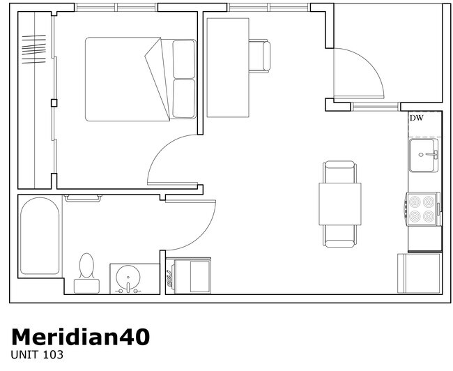 Floorplan - Meridian 40