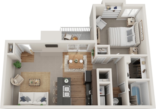 Floorplan - The Alpine Apartments