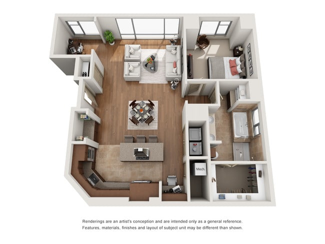 Floorplan - The Ashton at Judiciary Square