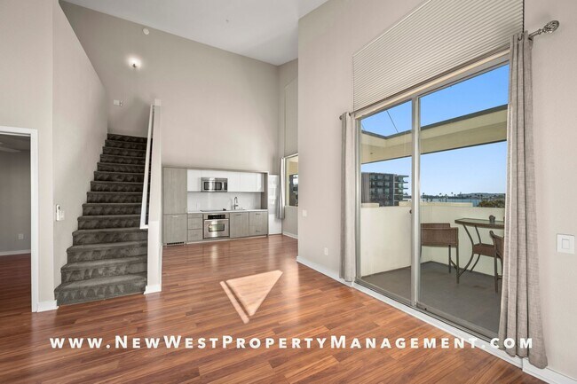 Building Photo - Views, Views, Views! Stunning Top-Floor Little Italy 2-bedroom Loft at The Waterfront!