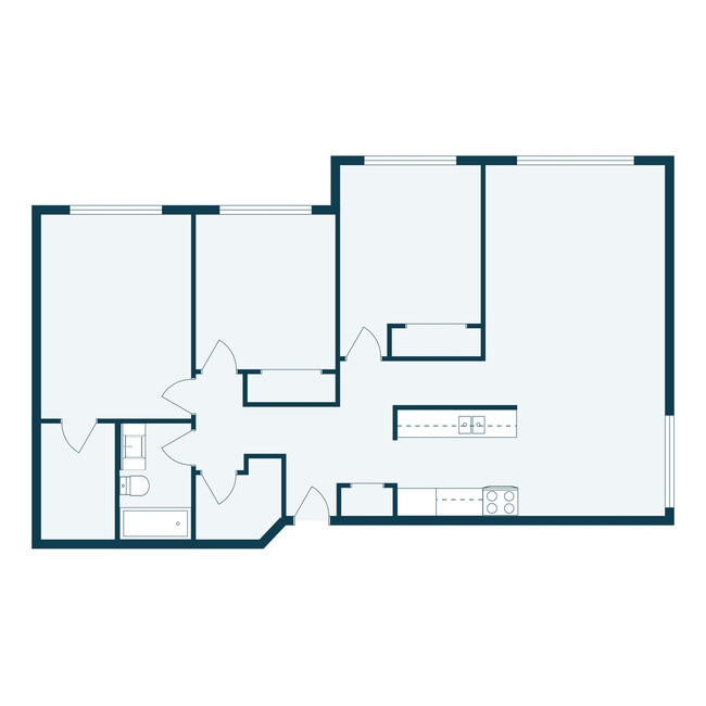 Floorplan - Park Place Apartment Community