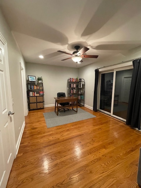 Master bedroom (currently used as additional living/working space) - 1711 S Racine Ave