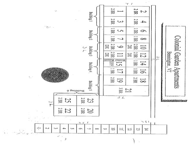 Floorplan - Colonial Apartments
