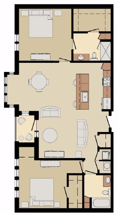 Floorplan - Tranquil Court on Selwyn