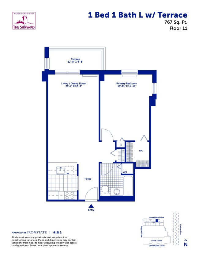 Floorplan - The North Constitution