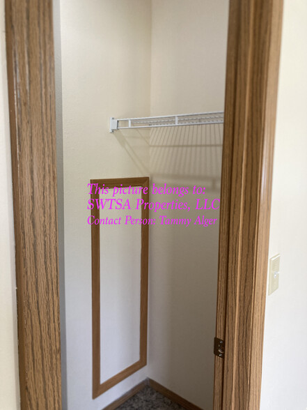 Master bedroom closet - 421 W Olive St