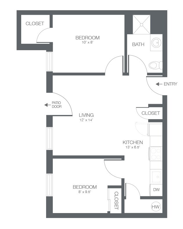 Floorplan - Circle F Lofts