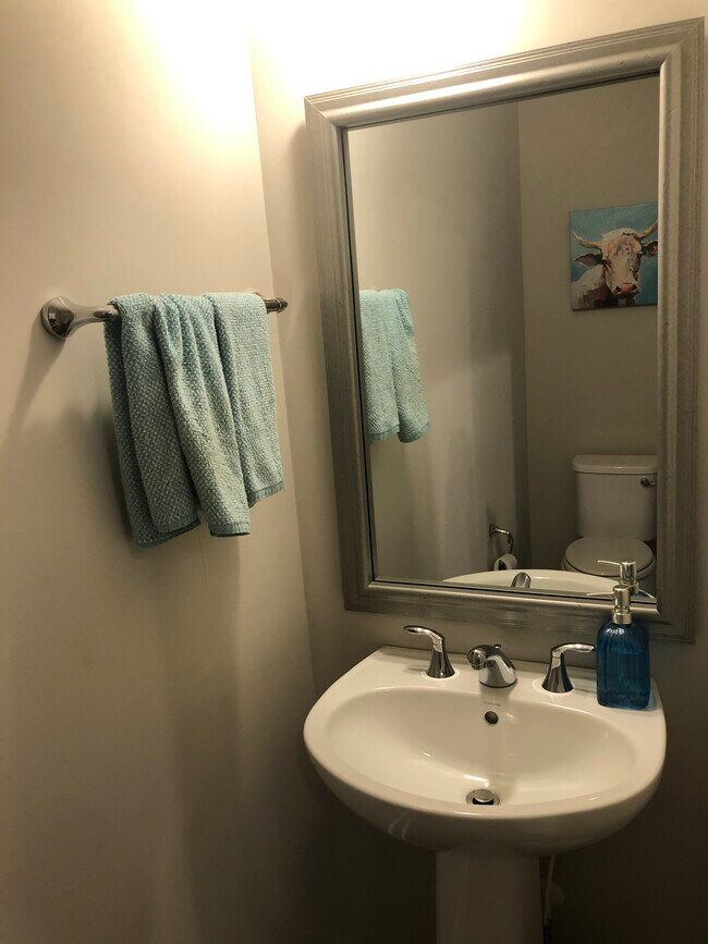 Main Floor Half Bathroom - 2801 Stone Rock Dr