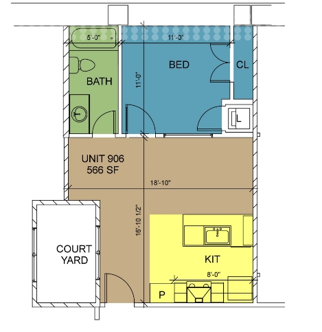 Floorplan - 8th and Main