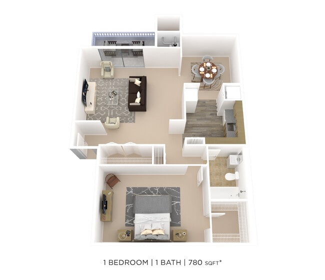 Floorplan - East Meadow Apartment Homes