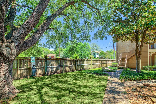 Tons of green space and wastebaskets for your pet! - 1880 White Oak Dr. Apt 119