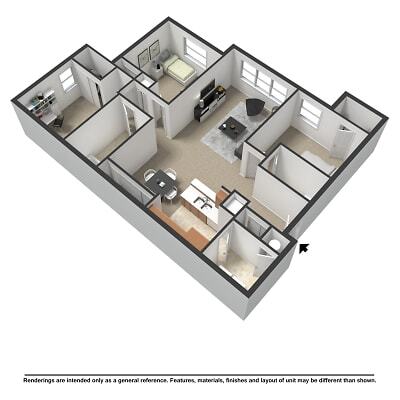 Floorplan - Somerset Club Apartments