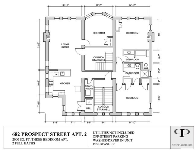 Floorplan - 682 Prospect Street
