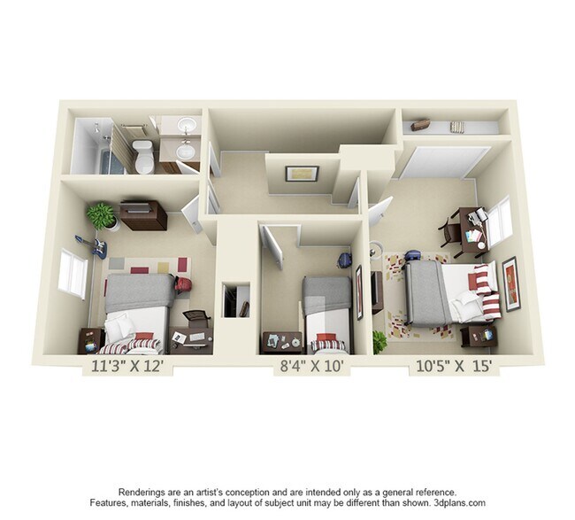 Floorplan - Hershey Townhomes