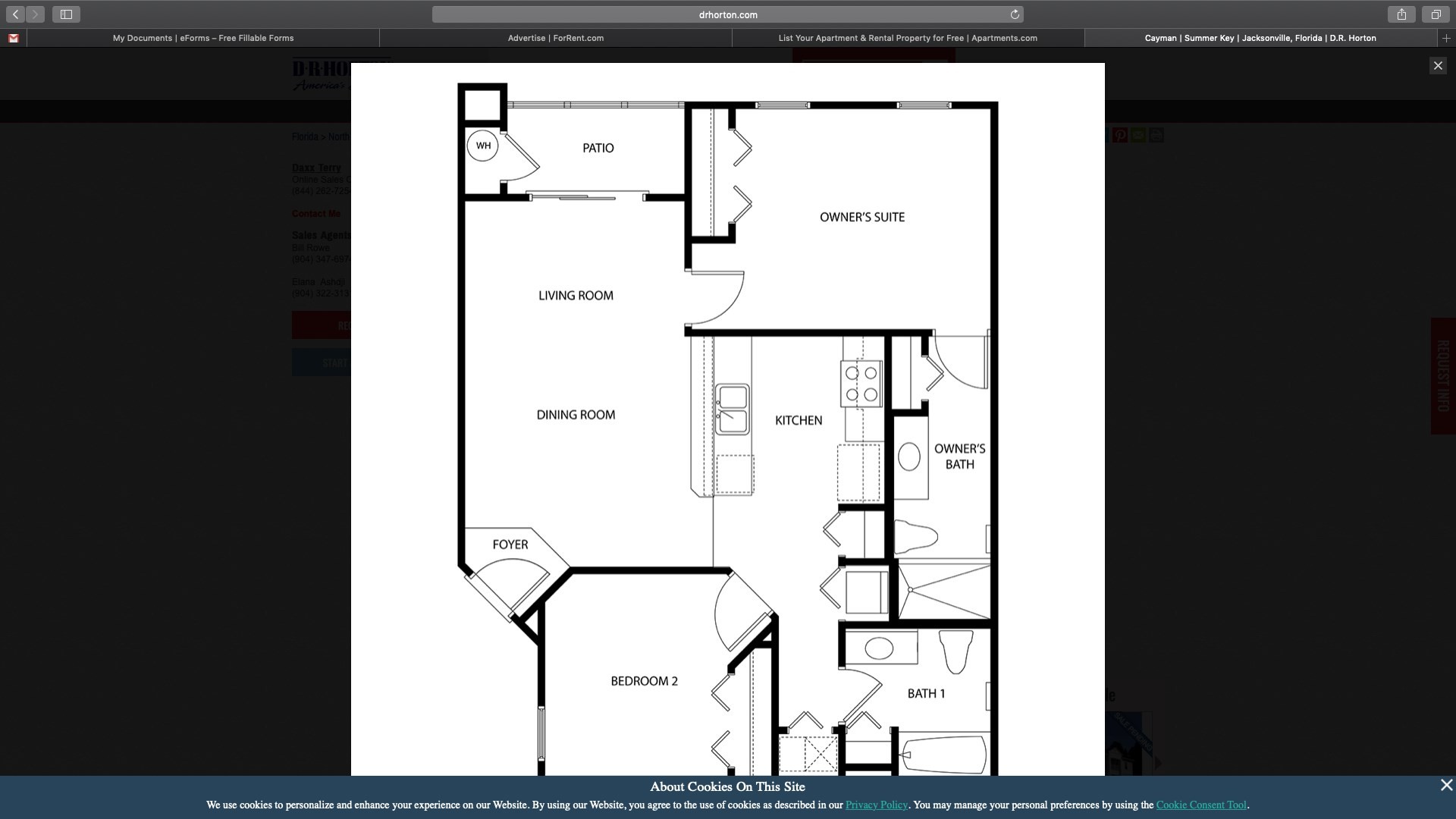 Floor Plan - 4966 Key Lime Dr
