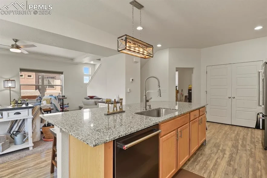 Kitchen Opens to Living Room - 9642 Timberlake Loop