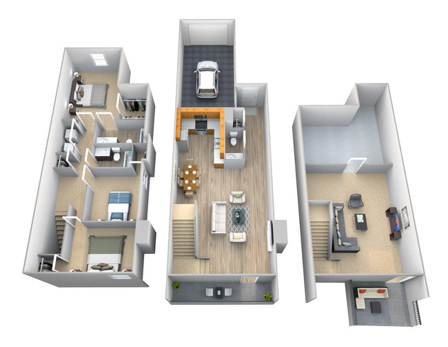 Floorplan - Pine Meadow Townhomes