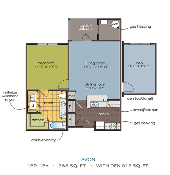 Interior Photo - The Ledges Apartment Homes