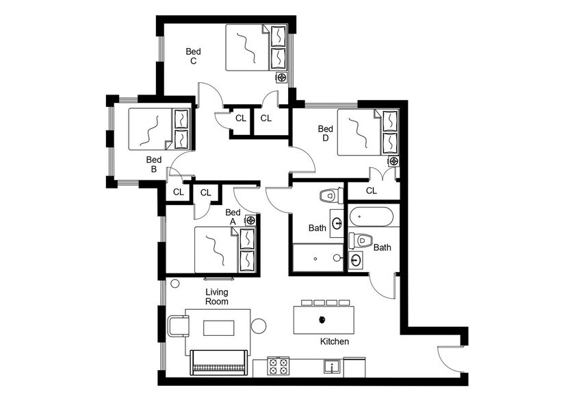 Building Photo - Room in Shared 4 bed/2 bath home in Dupont Circle