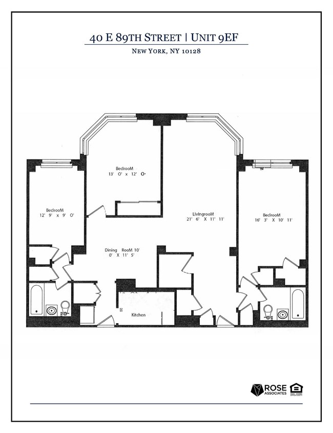 Floorplan - 40 East 89th Street