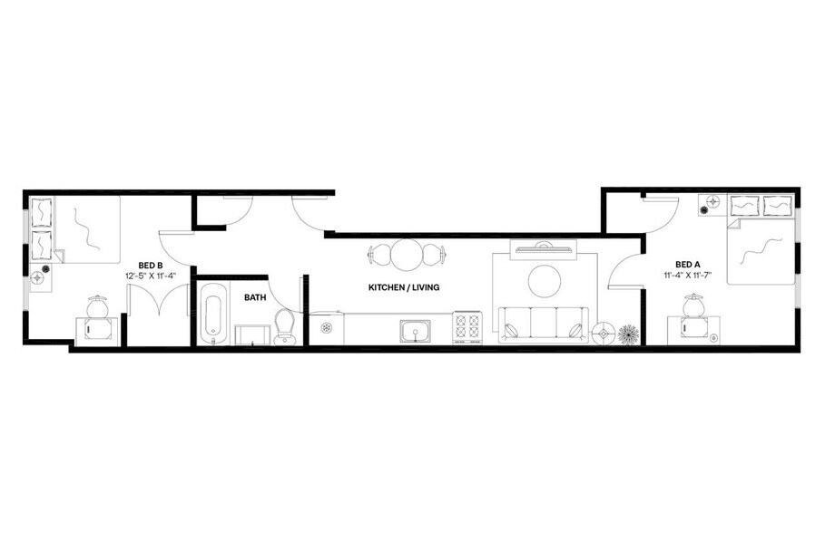 Building Photo - Private bedroom in 2 bed/1 bath Home
