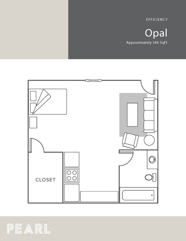 Floorplan - Pearl Apartments