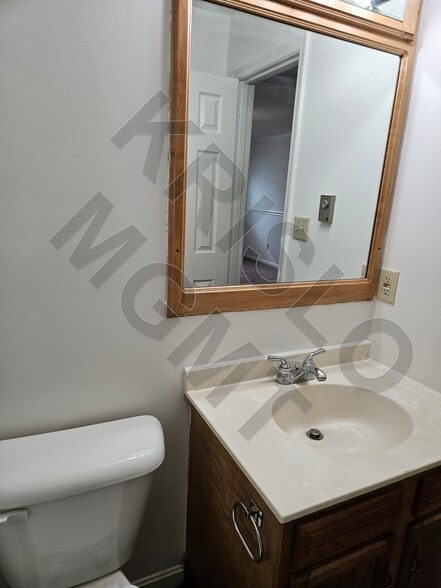 First Floor Half Bath - 923 Harwood Rd