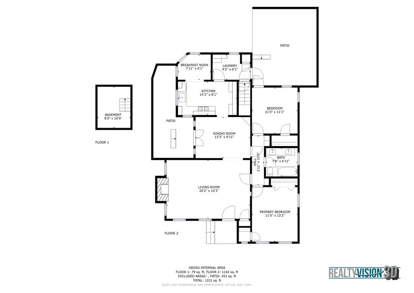 Floorplan - 587 Prescott St