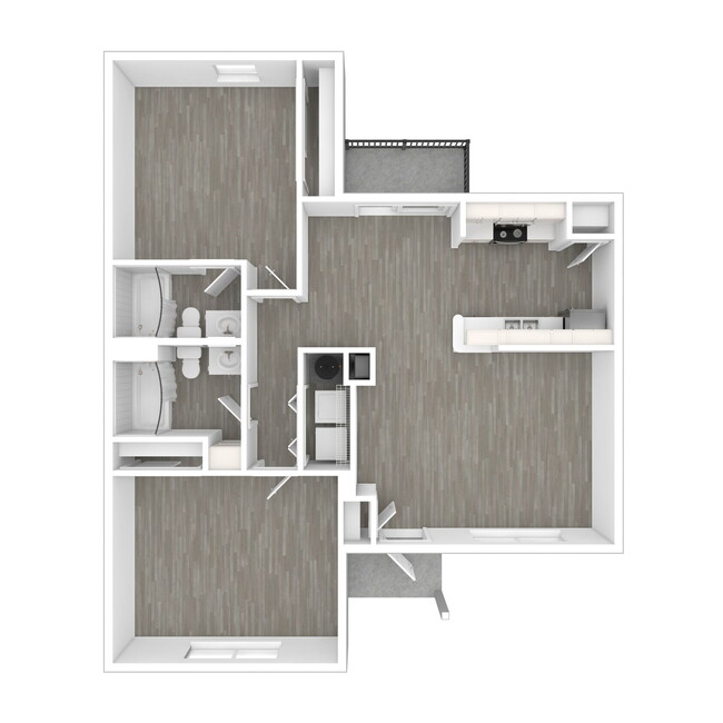 Floorplan - Crestview Senior Duplexes