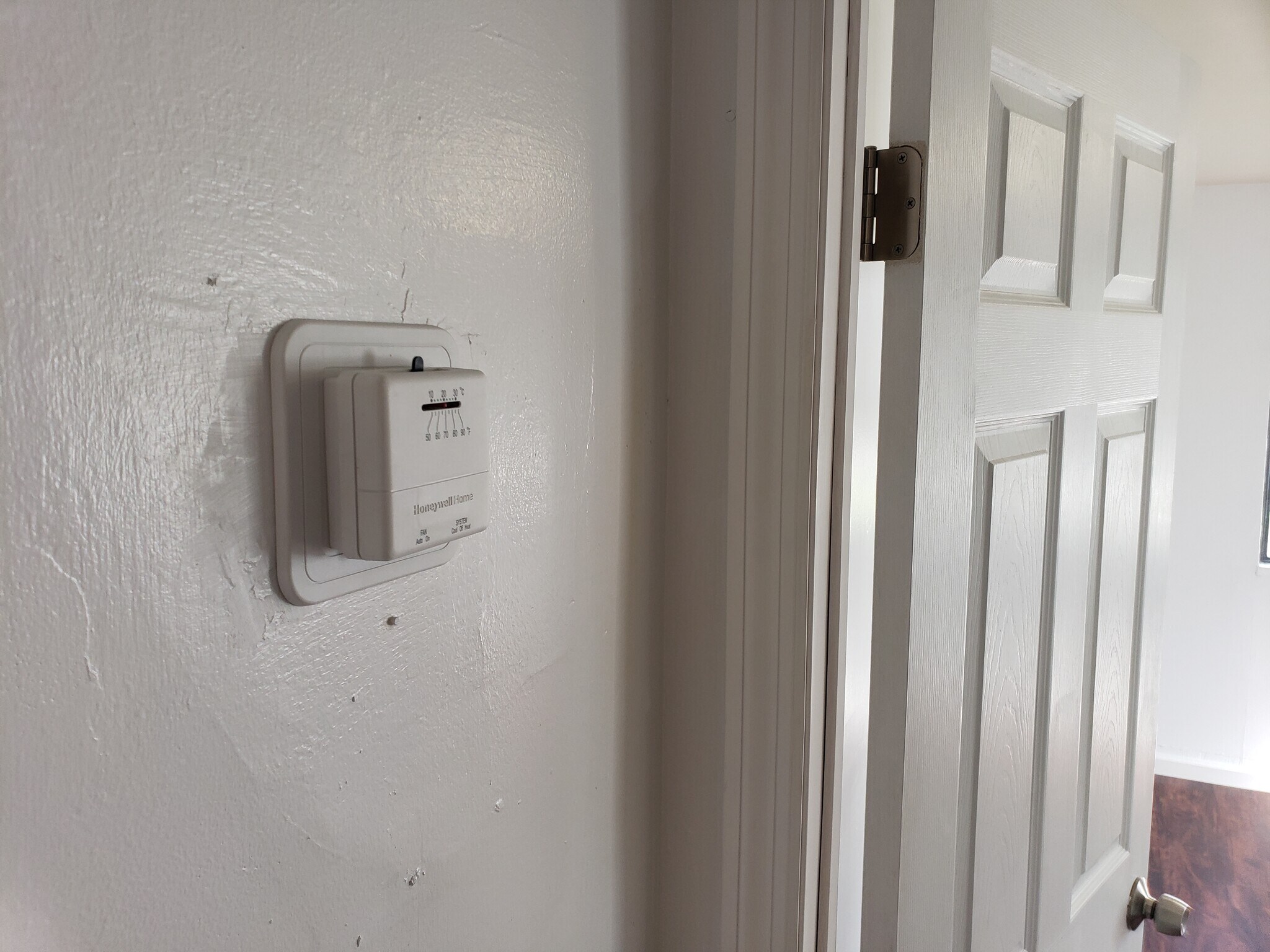 Thermostat in hall between Bedrooms #1 and #2 - 43 Lissner Ave