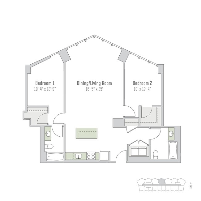 Floorplan - City Hyde Park