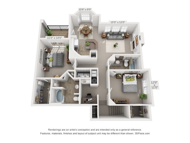 Floorplan - The Retreat at Fox Hollow