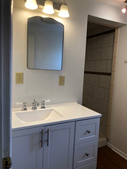 New vanity and sink top - 416 Henry St
