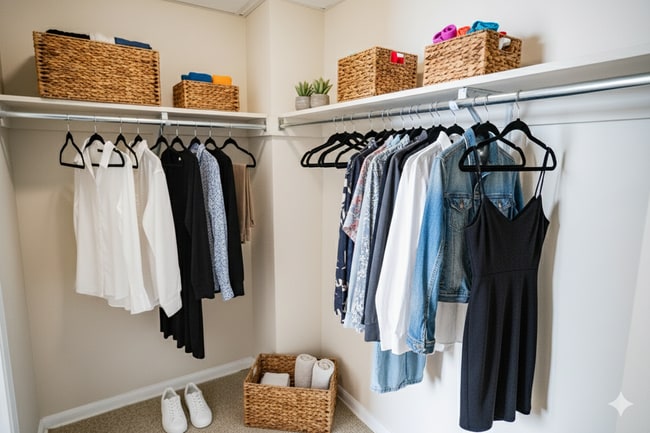 Bedroom closet - Wynnewood House