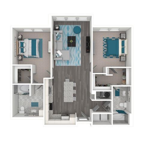 Floorplan - The Addison Skyway Marina