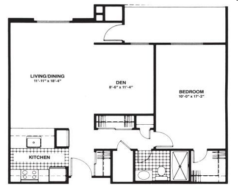 1BR/1BA - Brookdale Meridian Westland