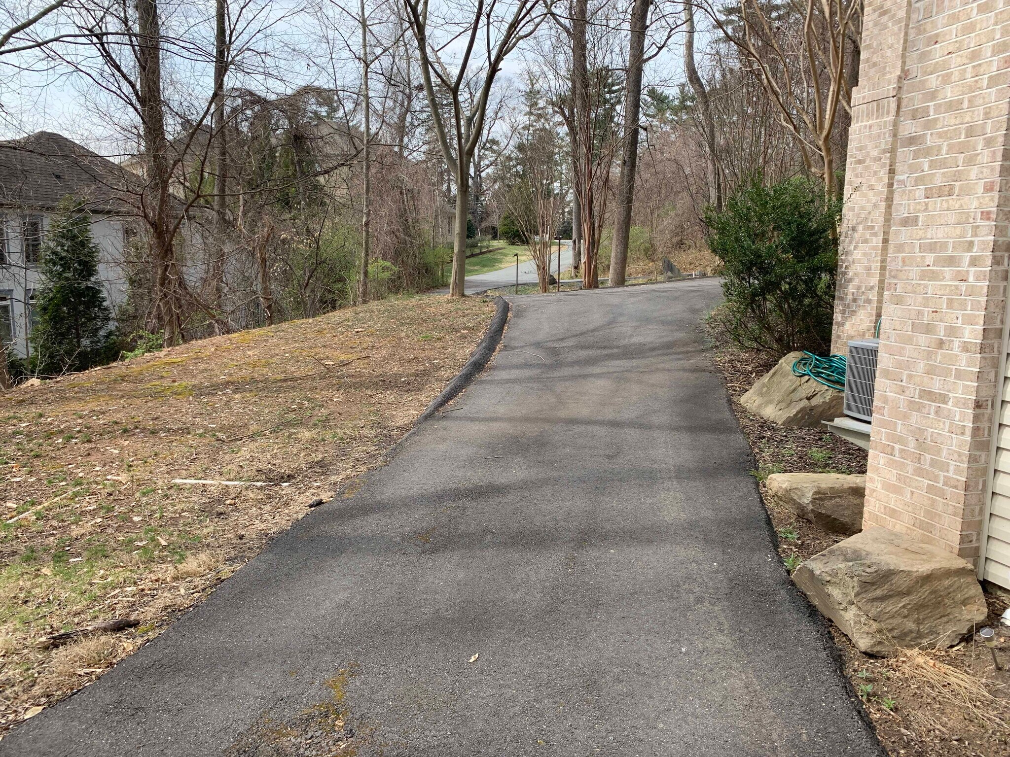 Drive way to apt - 8309 Old Seven Locks Rd