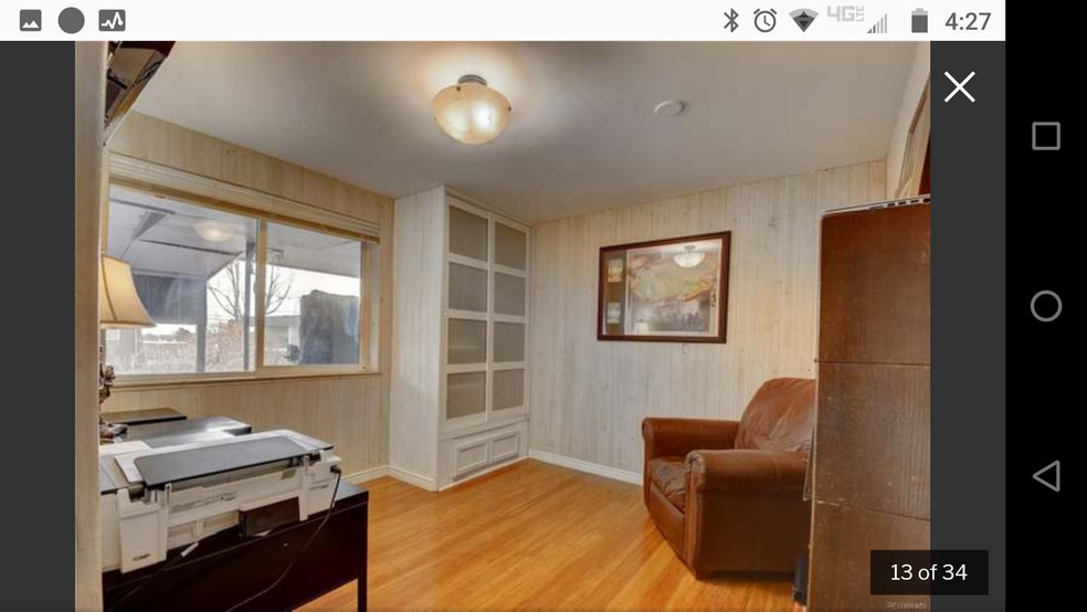 Third bedroom with built-in storage. Ideal for nursery or home office. - 1808A Simms St