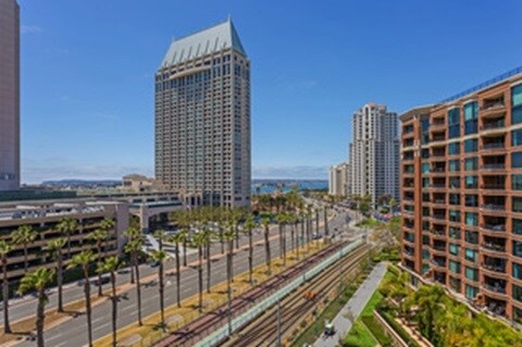 View from the living room - 500 W Harbor Dr