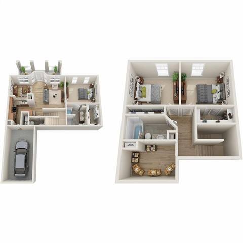 Floorplan - Greenway at Mallard Creek