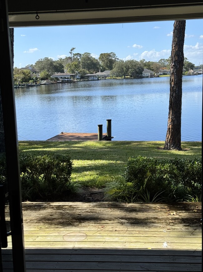 View from back porch - 5400 Water Oak Ln