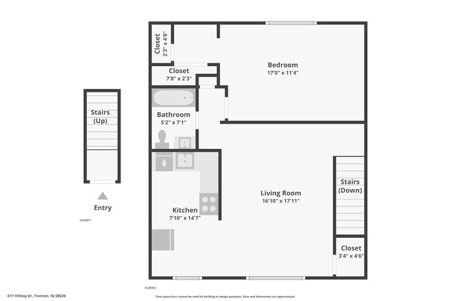 Floorplan - Hillcrest Apartments