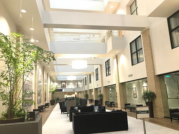 Atrium to the residences - 127 N Tryon St