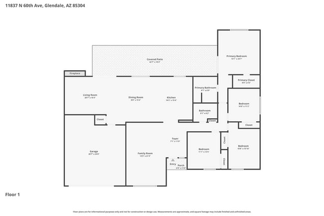 Building Photo - 4Bed/2Bath House at 59th Ave/Cactus Rd! Ready for Immediate Move-In! – NO HOA!