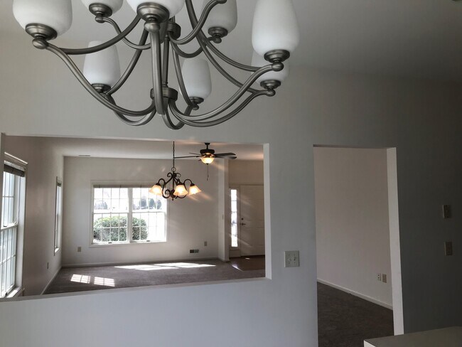 View of the Living Room from Kitchen - 12 Sunset Ln