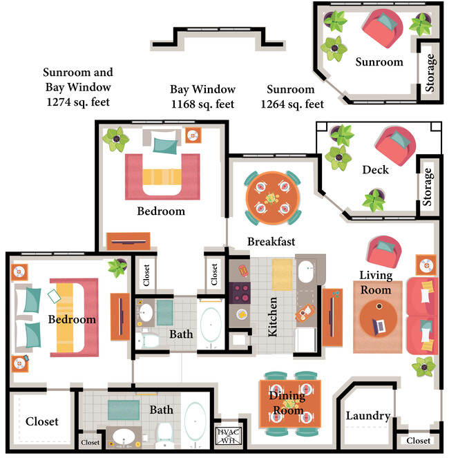 Floorplan - The Lakes at San Marcos Apartments