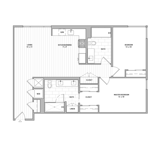 Floorplan - Domain WeHo
